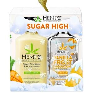 HEMPZ Sugar High Mini Moisturizer Set